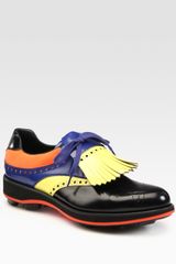 Prada Multicolored Saddle Shoe