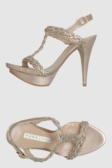 Pura Lopez Platform Sandals - Lyst