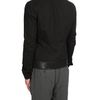 Rick Owens Cotton and Leather Bomber Jacket in Black for Men - Lyst