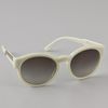 Stella Mccartney Round Sunglasses in White (green) - Lyst