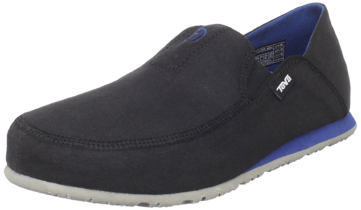 Teva Mens Mush Frio Slip Canvas Shoe in Black for Men Lyst