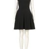 Topshop Cap Sleeve Flippy Tunic in Black - Lyst