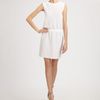 Yves Saint Laurent Fishnet Dress in White - Lyst