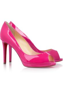 Christian Louboutin Yolanda 100 Patent-leather Pumps - Lyst