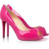 Christian Louboutin Yolanda 100 Patentleather Pumps in Pink - Lyst