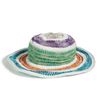 Missoni White Multicolor Striped Crocheted Hat in Multicolor (white) - Lyst