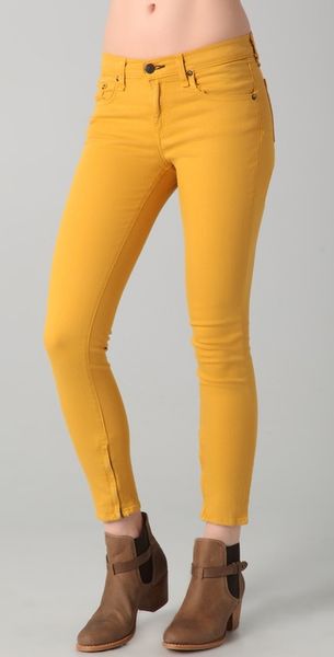 Rag & Bone Zipper Capri Jeans - Lyst