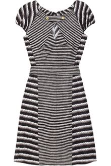 Yves Saint Laurent Printed Cotton and Silk-blend Dress - Lyst