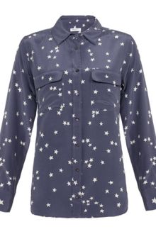 Equipment Signature Stars Silk Shirt - Lyst