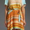 Testament Kimono Dress W/ Tie Belt in Blue (stripe print) - Lyst