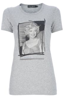 Dolce & Gabbana Marilyn Monroe Print T-shirt - Lyst