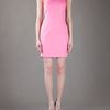 Dsquared2 Colour Block Dress in Orange (pink) - Lyst