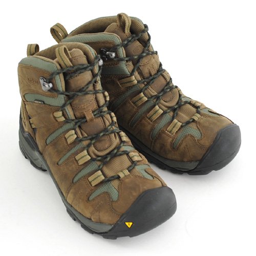 Keen Mens Gypsum Mid Waterproof Hiking Boot in Brown for Men (shitake ...