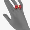 Marc By Marc Jacobs Colorblocked Bow Ring in Red - Lyst