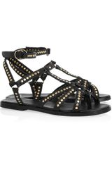 Pierre Hardy Studded Leather Sandals