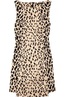 Tibi Printed Cotton-blend Sateen Dress - Lyst