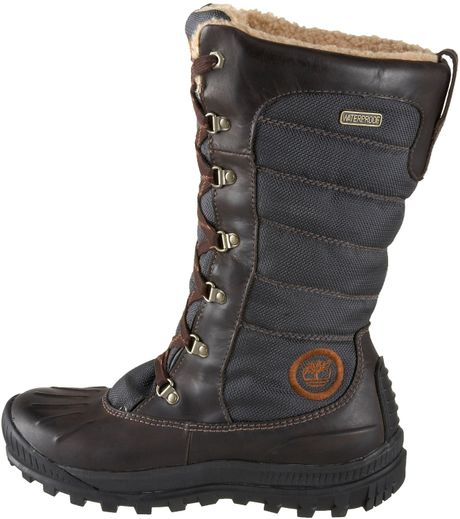 timberland women's earthkeepers mount holly tall lace duck boot