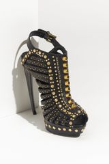Alexander McQueen Studded Platform Sandal