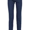 Alexander Mcqueen Midrise Skinny Jeans in Blue - Lyst