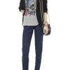 Alexander Mcqueen Midrise Skinny Jeans in Blue - Lyst