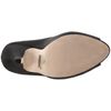 Badgley Mischka Womens Lissa Open Toe Pump in Black (black satin) - Lyst