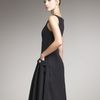 Carolina Herrera Silk Faille Dress in Black - Lyst