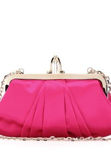 Christian Louboutin Mini Loubi Lula Satin Croissant Clutch - Lyst