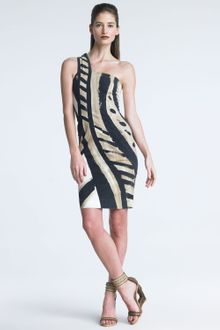 Donna Karan New York Serpent-print Dress - Lyst