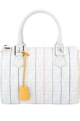 Fendi Pin Striped Tote