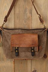 Free People Mixed Media Hobo