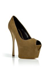 Giuseppe Zanotti Bamboo Peep-toe Platforms