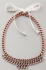 Maison Martin Margiela Pink Galvanic Necklace