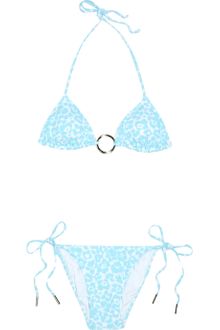 Melissa Odabash Miami Printed Halterneck Bikini - Lyst
