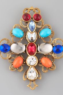 Oscar de la Renta Insect Brooch - Lyst