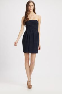 Shoshanna Strapless Dress - Lyst