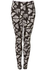 Topshop Aztec Print Leggings