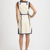 Tory Burch Addis Dress in Beige (blue) - Lyst