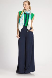 Yigal Azrouel Sleeveless Silk Top - Lyst
