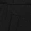 Acne Marlow ChiffonCrepe And StretchCotton Dress in Black - Lyst