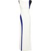 Antonio Berardi Coloured Wrapped Crepe Gown in White (blue white) - Lyst