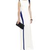 Antonio Berardi Coloured Wrapped Crepe Gown in White (blue white) - Lyst