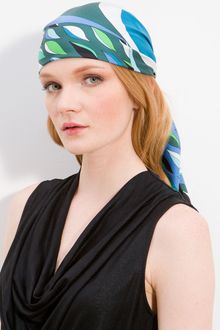 Emilio Pucci Navajo Square Silk Twill Scarf - Lyst