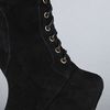 Jeffrey Campbell The Walk Tall Boot in Black Suede in Black - Lyst