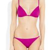 Melissa Odabash Odabash &amp; Macdonald Pat C Triangle Bikini in Pink (gold) - Lyst