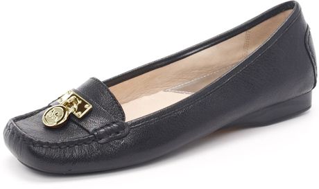 Michael Kors Hamilton Loafer, Black in Black - Lyst