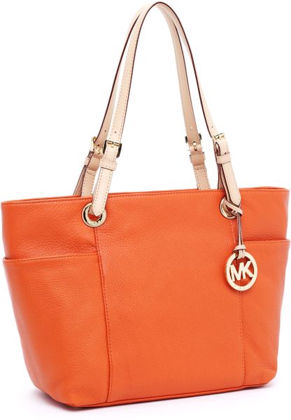 burnt orange tote