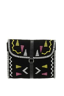 ASOS Collection Asos Leather Aztec Clutch Bag - Lyst
