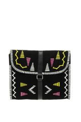 ASOS Collection Asos Leather Aztec Clutch Bag