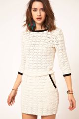 ASOS Collection Asos Crochet Shell Top