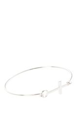 ASOS Collection Asos Skinny Cross Bangle